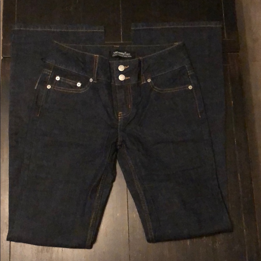 NWT London Jean tummy control bootcut sz 4 tall